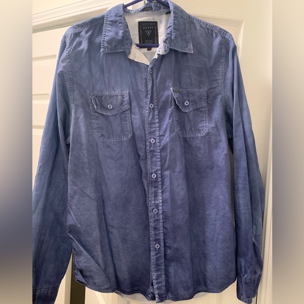 GUESS Mens button down.